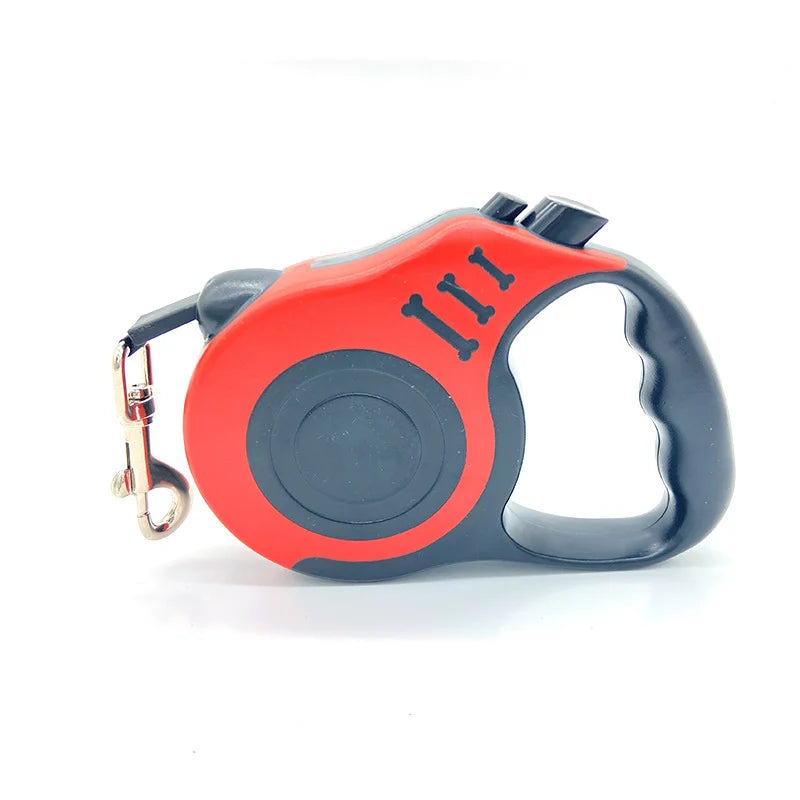Retractable Pet Leash – Tangle-Free, Durable Nylon, 3M/5M for Small Dogs & Cats