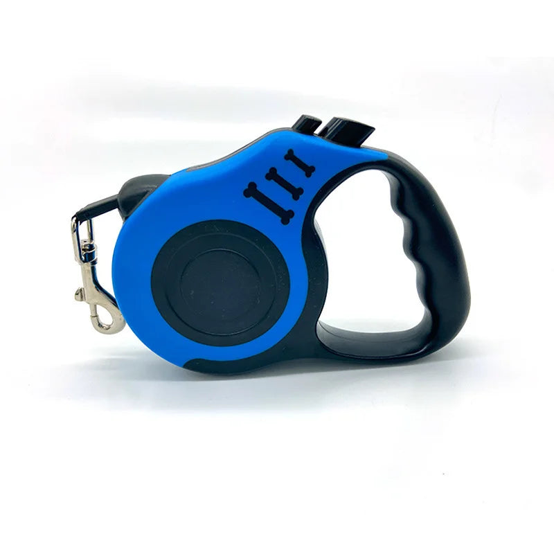 Retractable Pet Leash – Tangle-Free, Durable Nylon, 3M/5M for Small Dogs & Cats