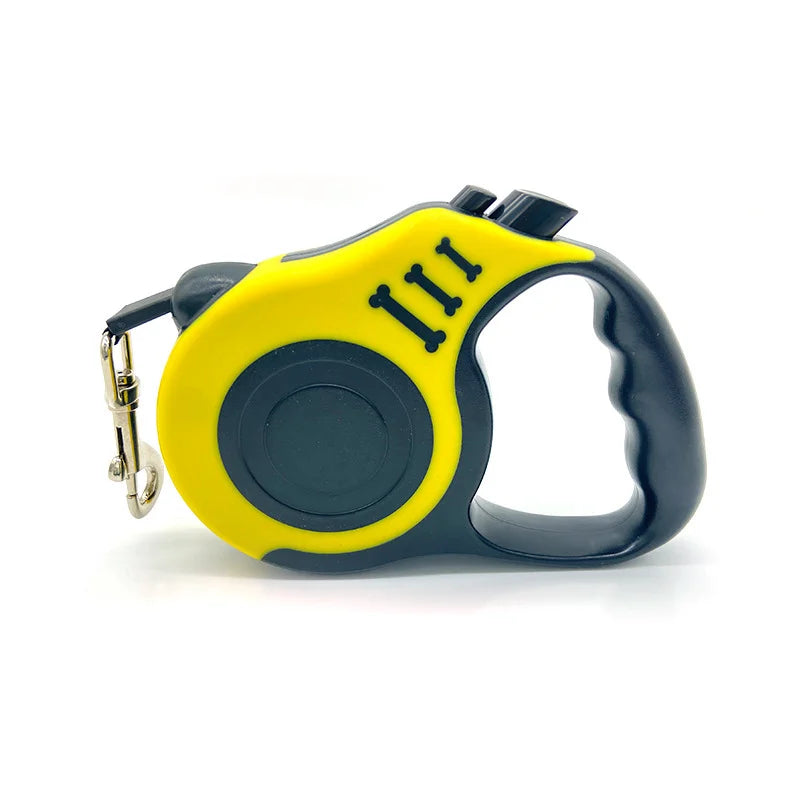 Retractable Pet Leash – Tangle-Free, Durable Nylon, 3M/5M for Small Dogs & Cats