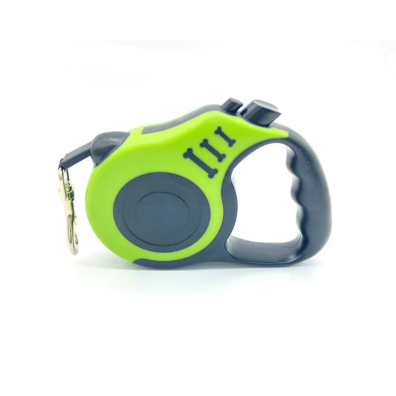 Retractable Pet Leash – Tangle-Free, Durable Nylon, 3M/5M for Small Dogs & Cats