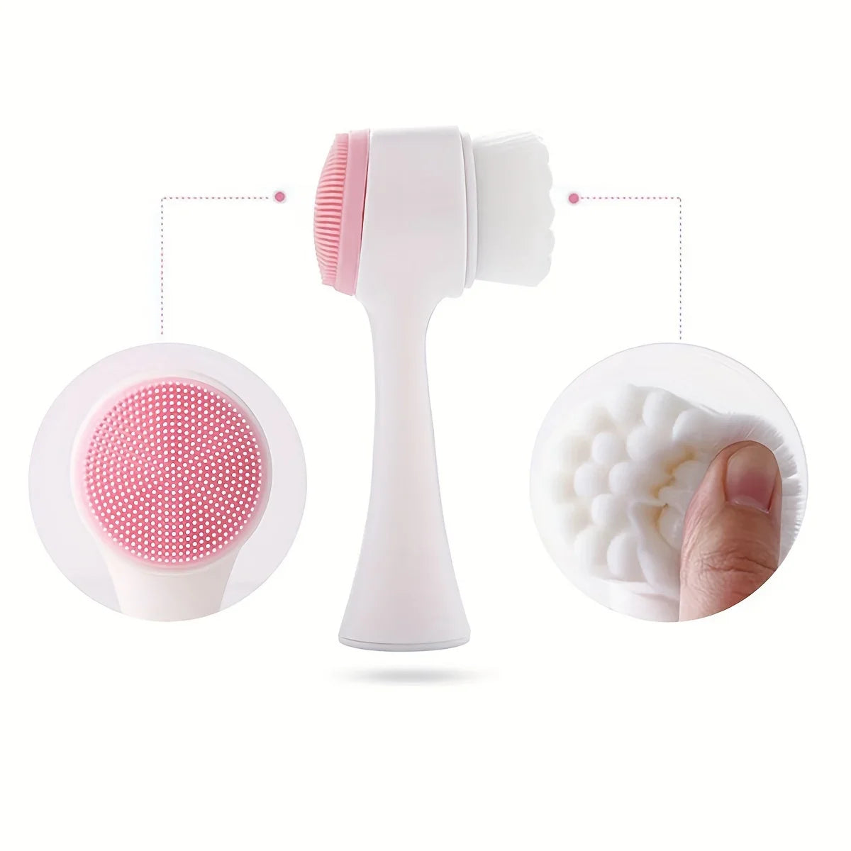 2-in-1 Silicone Pet Paw Cleaner & Grooming Brush – Healthy Coats, Clean Paws