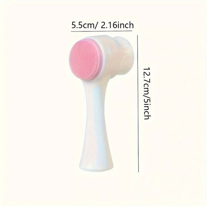2-in-1 Silicone Pet Paw Cleaner & Grooming Brush – Healthy Coats, Clean Paws